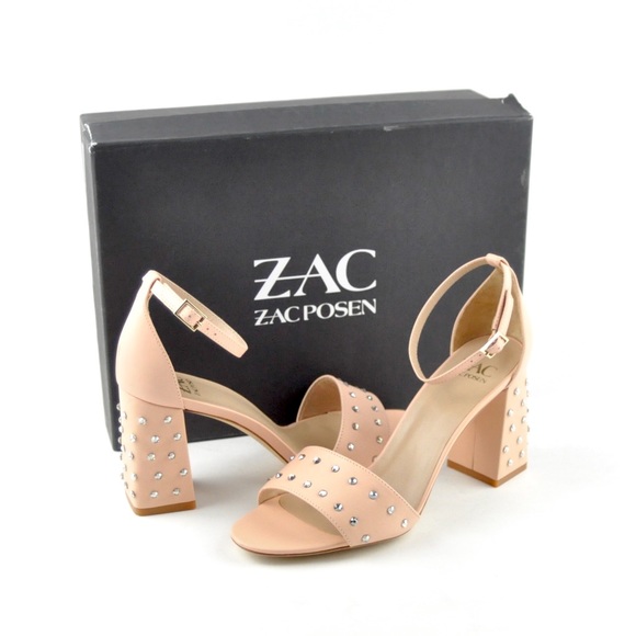 ZAC Zac Posen Eve Swarovski Crystal Sandals